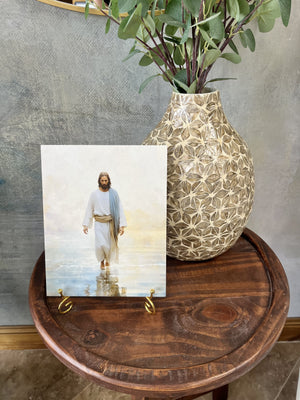 Jesus Walks on Water Special Promo With Easel Included