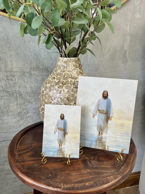 Jesus Walks on Water Special Promo With Easel Included