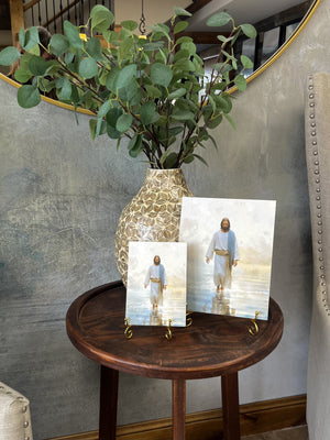 Jesus Walks on Water Special Promo With Easel Included